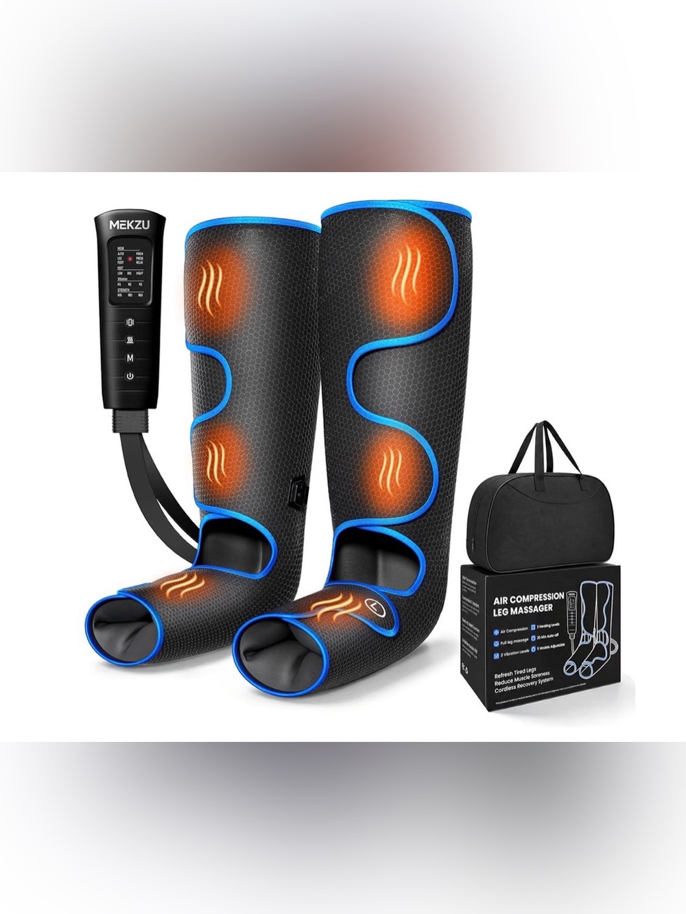 Air Compression Heated Leg Massager Boots